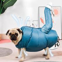 Capa De Secagem Rápida Petshop Saco Para Secador Tamanho L