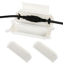 Capa de segurança com cabo de extensão externo Flemoon IP44 Waterproof, pacote com 3