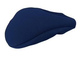 Capa De Selim Banco Largo Barra Circular Monark espuma AZUL