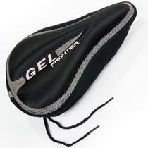 Capa De Selim Gel Mtb Bicicleta Hd-014 Preto Revestida