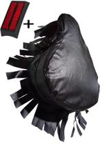 Capa De Selim Grande Passeio Com Franjas Mais Refletor Capa De Selim Grande Passeio Com Franjas Mais Refletor