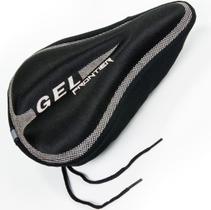 Capa De Selim Mtb Gel/revestida Tangshan Preta