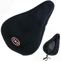 Capa de selim Wencun MTB revestida em gel preta