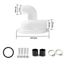 Capa De Separador Ciclônico Para Trabalhos Em Madeira DIY Para Coletor De Poeira De Aspirador De Pó