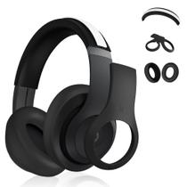 Capa de silicone 3 em 1 para Beats Studio Pro - preta anti-arranhões