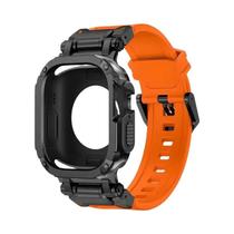 Capa De Silicone À Prova d'Água Para Apple Watch Ultra 49mm Série 11-10 46mm SE 7 4-9 44mm 45mm