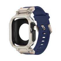 Capa De Silicone À Prova d'Água Para Apple Watch Ultra 49mm Série 11-10 46mm SE 7 4-9 44mm 45mm Capa De Silicone À Prova d'Água Para Apple Watch Ultra 49mm Série 11-10 46mm SE 7 4-9 44mm 45mm