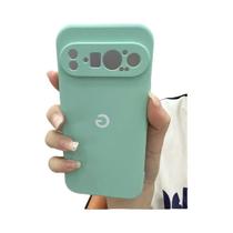Capa De Silicone À Prova De Choque Com Toque De Pele Para Google Pixel 10 9 8 7 a pro XL, Capa Com