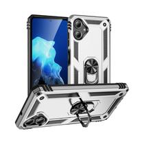 Capa De Silicone À Prova De Choque Para Samsung Galaxy A16 5G A06 Com Suporte De Anel E Bumper