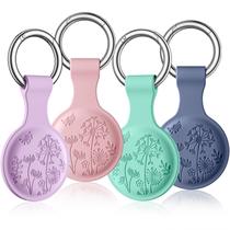 Capa de silicone AirTag Holder Keychain para Lerobo