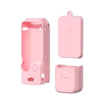 Capa De Silicone Anti-Risco Para DJI Osmo Pocket 3 Com Alça E Tampa De Lente.