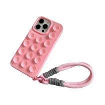 Capa De Silicone Antichoque Com Ventosa Cor Candy Para iPhone 17 16 15 14 13 12 pro Max XR Air