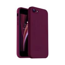 Capa De Silicone Antichoque De Cor Sólida Para iPhone SE 2022 SE 2020 8 7 8 plus 7 plus 16E