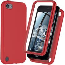Capa de Silicone Antichoque Vermelha para iPod Touch 7/6/5 Hensinple