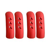 Capa De Silicone Antiderrapante Para Alça De Panela, Ferramenta De Cozinha Com Isolamento Térmico