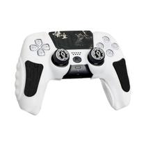 Capa De Silicone Antiderrapante Para Controle PS5 Com Adesivo Para Polegar E Acessórios Capa De Silicone Antiderrapante Para Controle PS5 Com Adesivo Para Polegar E Acessórios
