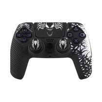 Capa De Silicone Antiderrapante Para Controle PS5 Com Adesivo Protetor Para Thumbstick