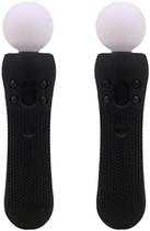 Capa de Silicone Antiderrapante SZLG para Controle PS4 VR Move - 2 unidades Capa de Silicone Antiderrapante SZLG para Controle PS4 VR Move - 2 unidades