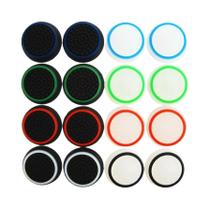 Capa De Silicone Bicolor Para ThumbStick Para Controle De Jogo PS5 PS4 Slim pro Xbox Series X S