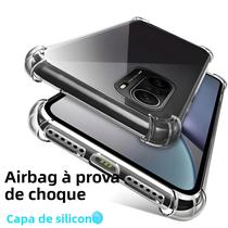 Capa De Silicone Com Airbag À Prova De Choque Para Xiaomi Redmi Note 10 9 8 7 Poco F3 X3 pro Capa