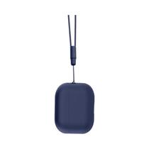 Capa De Silicone Com Cordão Para Airpods Pro 2 2022 Capa Anti-perda Frontal Led Visível