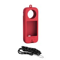 Capa de Silicone com Cordão para Câmera Insta360 X3 - Sunnylife Capa de Silicone com Cordão para Câmera Insta360 X3 - Sunnylife
