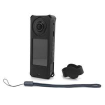 Capa de Silicone com Protetor de Lente para Insta360 X5