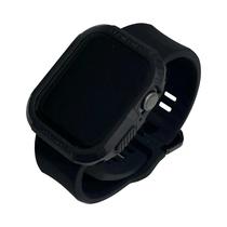 Capa De Silicone Com Pulseira Para Apple Watch Series Ultra 3 11 10 SE 3 9 8 7 6 5 Compatível Com - NONE