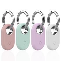 Capa de Silicone com Suporte e Chaveiro para SmartTag2 Samsung