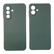 Capa de Silicone Compatível com Samsung Galaxy A17 + Película de Vidro Proteção Completa