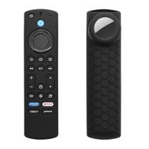 Capa de silicone de controle remoto com suporte AirTag para TV Toshiba/Insignia