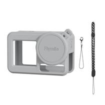 Capa de Silicone DJI Action 5 Pro - Protetor de Câmera com Tampa de Lente