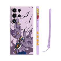 Capa de Silicone Dragon Ball para Samsung Galaxy S24/S23/S22/S21/S20 FE/Ultra 5G