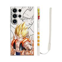 Capa de Silicone Dragon Ball para Samsung Galaxy S24/S23/S22/S21/S20 FE/Ultra 5G