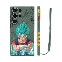 Capa de Silicone Dragon Ball para Samsung Galaxy S24/S23/S22/S21/S20 FE/Ultra 5G