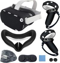 Capa de silicone e acessórios de proteção para Oculus Quest 2