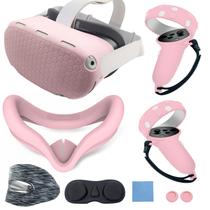 Capa de silicone e acessórios de proteção para Oculus Quest 2