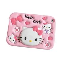 Capa De Silicone Hello Kitty Para iPad Air Mini pro 11 10.9 9 8 7ª Geração, Capa Protetora Infantil Capa De Silicone Hello Kitty Para iPad Air Mini pro 11 10.9 9 8 7ª Geração, Capa Protetora Infantil