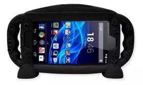 Capa De Silicone Infantil com Alças Para Galaxy Tab A7 T280