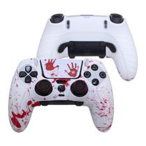 Capa de Silicone Ivyueen para Controle PS5 Edge Blood Grip