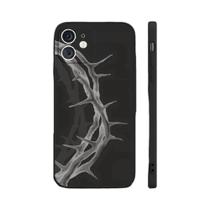 Capa De Silicone Jesus Cruz Para iPhone 16 15 14 13 12 11 pro Max Design Macio E Sagrado