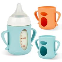 Capa de Silicone joyfeed para Mamadeira Pigeon 160ml Pacote com 2 Capa de Silicone joyfeed para Mamadeira Pigeon 160ml Pacote com 2