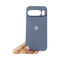 Capa De Silicone Líquido Fina E Macia Para Google Pixel 10 pro XL 5G Com Proteção Total Da Câmera