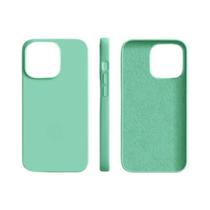 Capa de Silicone Líquido para iPhone 16/15/14/13 Pro Max/XR/XS - À Prova de Choques