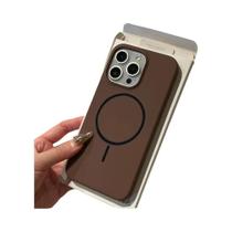 Capa De Silicone Líquido Para iPhone 16E 16 15 14 13 12 11 pro Max Com Magsafe Para Carregamento Sem