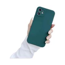 Capa De Silicone Líquido Para iPhone, Capa Fina E Macia Para 15 14 13 12 11 pro Max Mini XS X XR 6S
