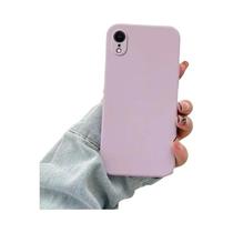 Capa De Silicone Líquido Para iPhone XR XS Max, À Prova De Choque, Sensação De Pele