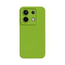 Capa de Silicone Líquido para Xiaomi Redmi Note 13/12 - Proteção Macia e Quadrada