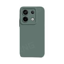 Capa de Silicone Líquido para Xiaomi Redmi Note 13/12 - Proteção Macia e Quadrada