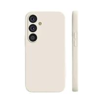 Capa De Silicone Líquido Quadrada Para Samsung Galaxy A56 5G Com Proteção De Câmera